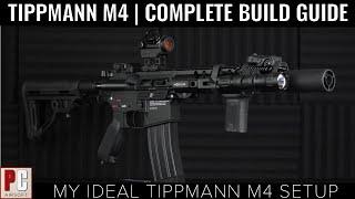 Tactical 10" Tippmann M4 Build | How to Build the BEST Tippmann M4 HPA Recoil