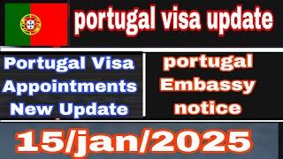 Portugal Embassy New Information | Portugal VFS New Update | #Portugal