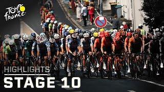 Tour de France 2024, Stage 10 | EXTENDED HIGHLIGHTS | 7/9/2024 | Cycling on NBC Sports