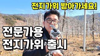 영상 시청하고 전지가위 받아가세요! 전문가용 전지가위 출시,정원관리,전정 #나리온#전지가위#전문가용#42V_45mm#전동가위#전동전지가위#충전가위#귀농귀촌#전원생활#귀촌부부