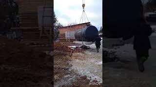 Устройство канализации в Екатеринбурге #канализация #стройка #automobile #шамбо #септикподключ
