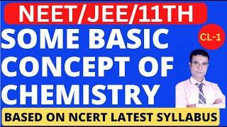 Some Basic Concepts of Chemistry- Full Chapter Explanation, NCERT LEC-1| Class 11 Chemistry Ch 1