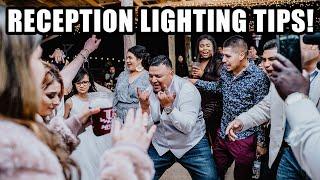 How To Light Wedding Receptions (3 EASY LIGHTING SETUPS)