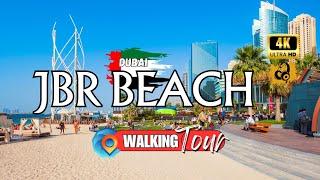 Dubai  Most Popular Beach, The Beach at JBR [4K] Walking Tour