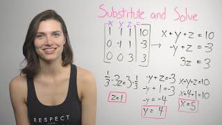 ︎² Gaussian Elimination.. How? (mathbff)