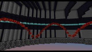 Minecraft: New sine wave machine (sine wave circle made with vanilla commands)