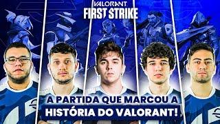 A PARTIDA que entrou pra HISTÓRIA do VALORANT! FIRST STRIKE - FINAL - GAMELANDERS VS PAIN! (Jogo 4)