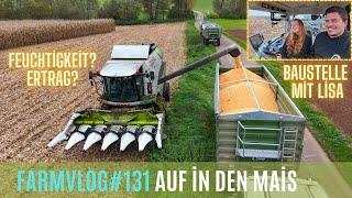 FarmVlog#131 Heiß auf Mais Lisa am Mulde fahren