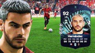 92 SERIA A TOTS EVOLUTION THEO HERNANDEZ IS INSANE IN EA FC 24!!