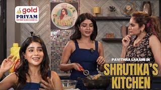 Pavithra Lakshmi in Shrutika's Kitchen | Golden Crispy Corn  |   Mediamasons Kitchen 