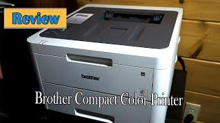 Brother HL-L3210CW Compact Color Printer Review - This Laser Printer is Awesome!