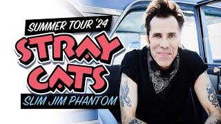 On The Road with Slim Jim Phantom - Stray Cats Summer Tour '24