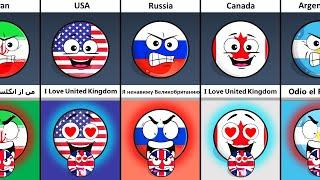 Some Countries That Love and Hate United Kingdom