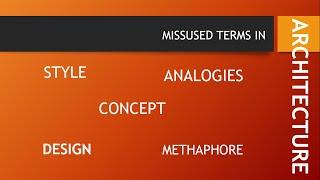 Concept vs Analogy, style and metaphor