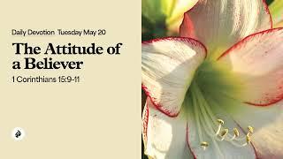 The Attitude of a Believer – Daily Devotional