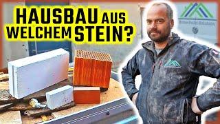 WELCHER STEIN beim HAUSBAU - Ytong Poroton KS oder Ziegel ??? | Home Build Solution