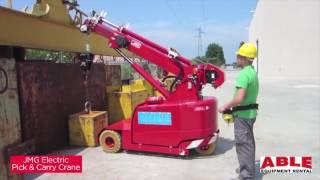 ABLE 's JMG Electric Pick & Carry Cranes