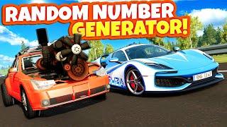 I Used a Random Number Generator To Pick Cars for Police Chases in BeamNG Drive Mods!