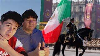 PADRE CHILENO REACCIONA a EL DESFILE DE LA REVOLUCIÓN MEXICANA *POR PRIMERA VEZ*