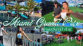 WEEKEND VLOG: Miami grand prix, morning walks, workout routine