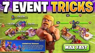 7 Best Tips to Maximize the Unlimited Heroes NEW Event in Clash of Clans