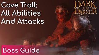 Cave Troll: All Abilities and Attacks Guide | Dark and Darker