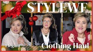 STYLEWE Try-On HAUL!  Elegant Quality on a budget.  #partywear #Over50Fashion #StyleWe #StyleWeGal