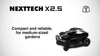 TECHLine Robot NEXTTECH X2 5 | Compact and reliable, for medium-sized gardens