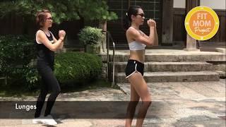 Fit Moms hit Japan Kyoto Tabata Workout