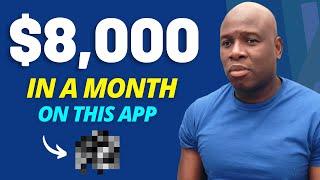 He Made $8,000 in A Month on This Driver App - Here's Proof!!!!