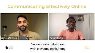 Communicating Effectively Online with James Shadrach of Video Why - BUSINESS SUMMIT