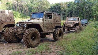 Trilha Insana 4x4 EXTREMO em Campo Magro-Pr / Troller & Toyota Bandeirantes