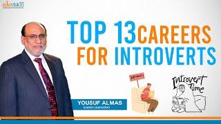 Careers For Introverts (TOP 13) || Career Counselling || Yousuf Almas