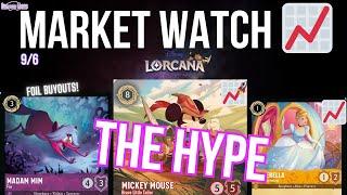 Disney Lorcana MARKET WATCH (D23 Promos are UP & META Cards Down) - Ep. 102 Friday 9/6