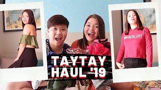 Our first ever Taytay Tiangge Haul plus Try-On 2019