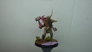 Lets Paint Trinova Malady Slaanesh Daemon with Hammer