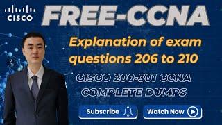 Episode 42 | Free Dumps of CCNA | Explanation of Exam Questions | Cisco 200-301 CCNA Complete