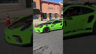 Porsche GT3 RS & Lamborghini Huracan Performonte #shorts