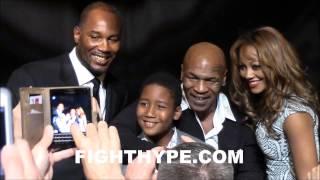 MIKE TYSON AND LENNOX LEWIS REUNITE AT NEVADA BOXING HALL OF FAME INDUCTION DINNER