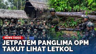 Jetpatem Pentolan OPM Lari Tebirit-birit, Ketakutan Lihat Prajurit TNI Pangkat Letkol