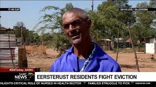 Eersterust residents fight eviction