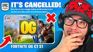 I Am NEVER Playing Ranked Fortnite OG Again!