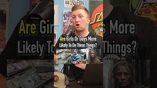Are GIRLS or GUYS More Likely To Do These Things? #shorts #girls #guys #boys #thisorthat #money