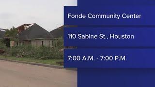 FEMA assistance available at Fonde Community Center in downtown Houston starting Tuesday