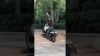 Kove 800X️️How does it look so smooth passing the stairs.#kove800x  #kove #kove800xrally  #kove