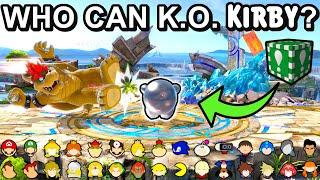 Who Can K.O. Metal Kirby With One Move ? - Super Smash Bros. Ultimate