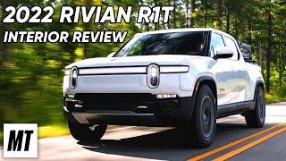 2022 Rivian R1T Interior REVIEW | MotorTrend