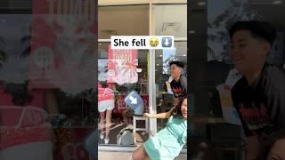 @JustJulesOG fell for me… literally #funny #fail #bloopers #fypシ゚viral