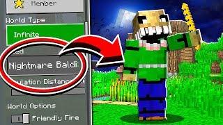 Do NOT Use the NIGHTMARE BALDI Seed in Minecraft at 3:00 AM!