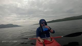 Taking the kayak oot for a wee splash aboot. Lamlash Bay, Isle of Arran